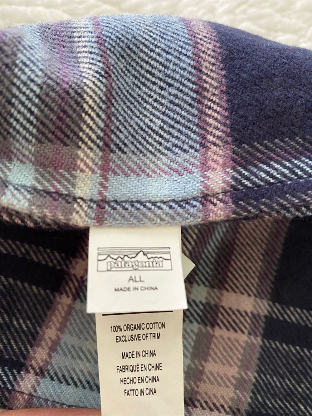 Patagonia Fjord Flannel Patchwork made of 100% organic cotton - Picture 6 of 6